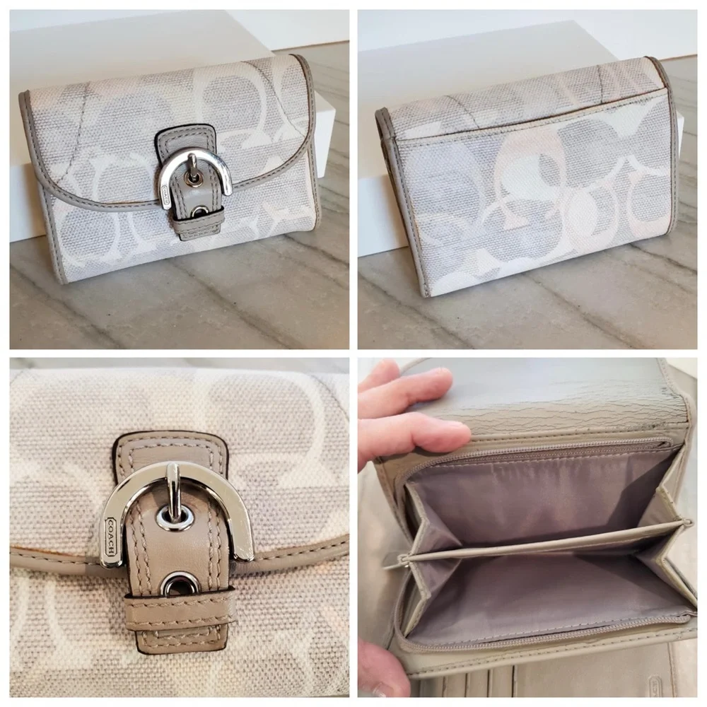 Coach SoHo Lynn Signature Hobo Shoulder Bag - Picture 11 of 15